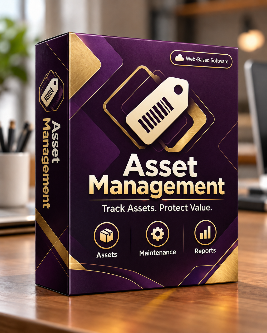 Asset Management software box