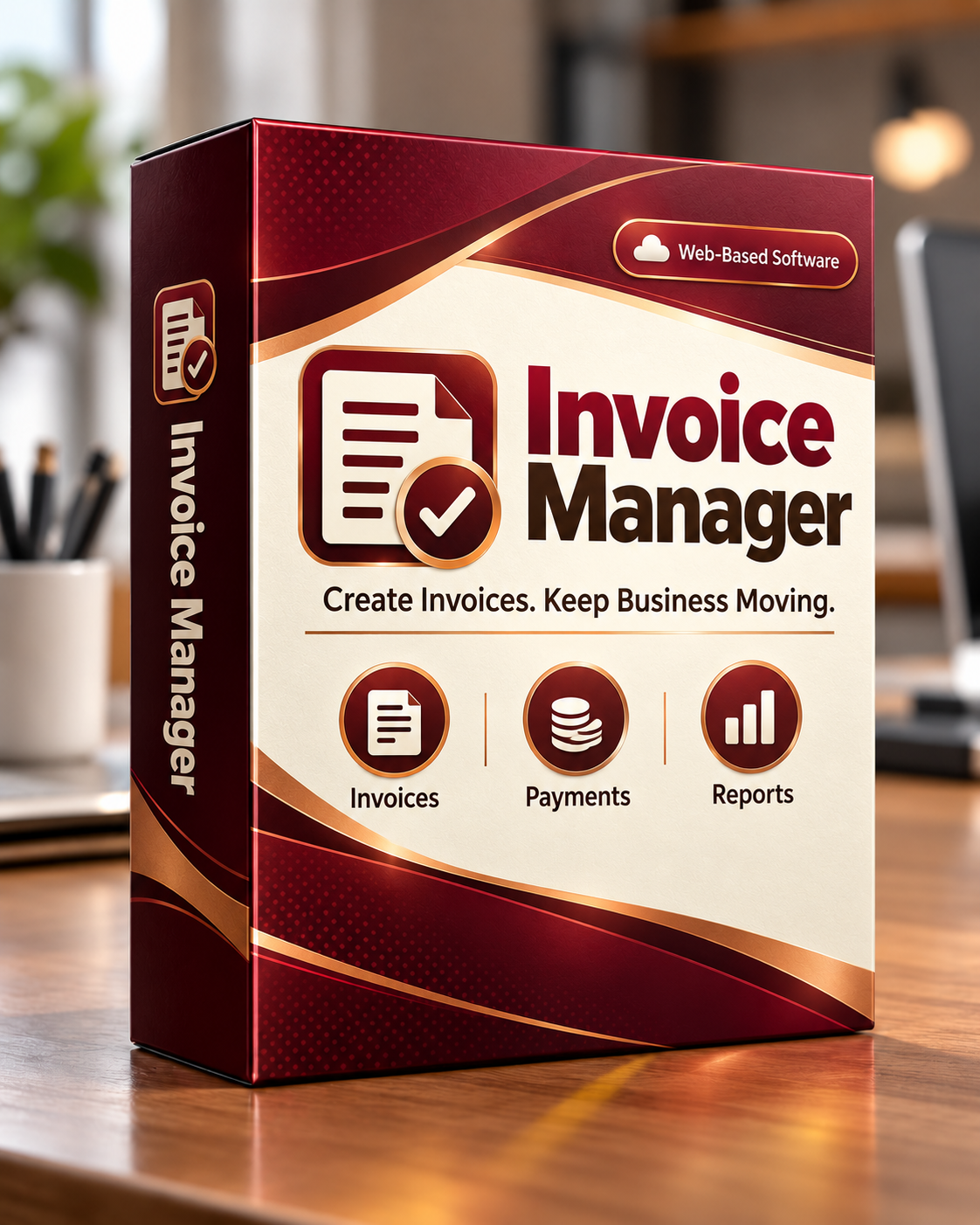 Invoice Manager software box
