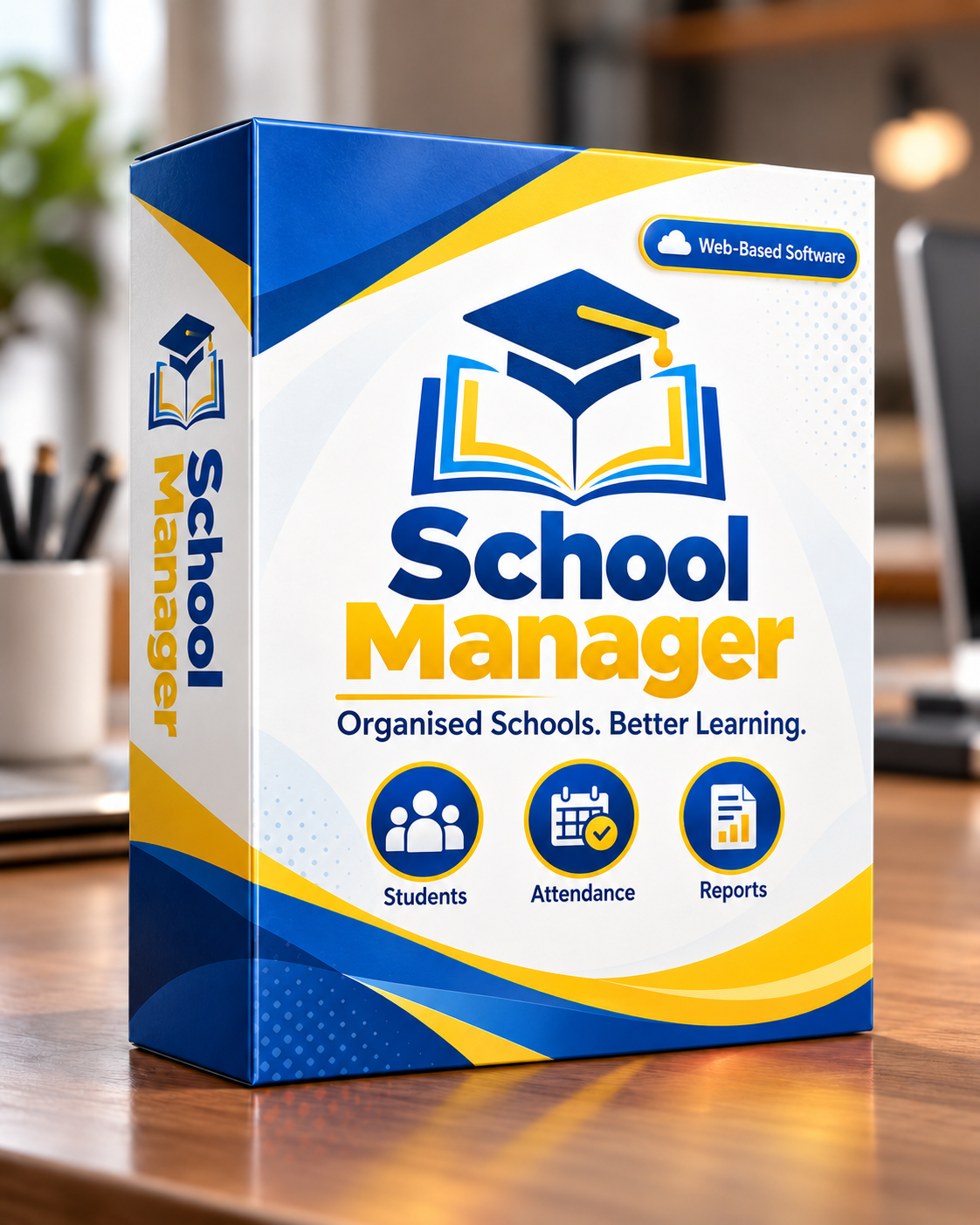School Management software box